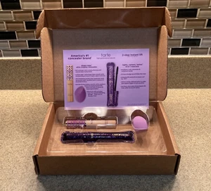 Tarte Lights Camera Lashes Mascara Black Shape Tape & Applikationsschwamm Lila - Bild 1 von 5
