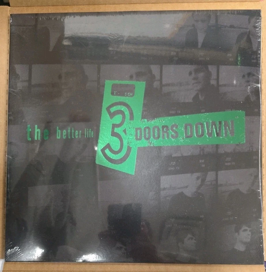 3 Doors Down — «Лучшая жизнь» — виниловая пластинка LP 12 дюймов — НОВАЯ запечатанная — альт-рок - Изображение 1 из 1