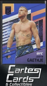 Justin Gaethje 2022 Panini Chronicles UFC #242 Blue 84/99 - Picture 1 of 2