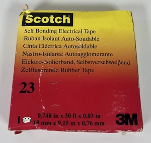 Scotch 3M 23 Self Bonding Electrical Tape .748in X 30ft - Picture 1 of 2