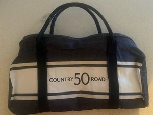 Country Road Navy Tote 50 Years Duffle Bag - Picture 1 of 6