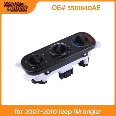 Car Heater Temperature Control Unit For 2007 2008 2009 2010 Jeep Wrangler 3.8L Foto 1 de 4