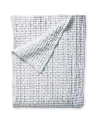 $248 Nuevo Colcha Doble Serena & Lily Montauk Cobertor Manta Algodón Azul Cielo Foto 1 de 4