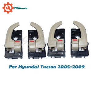 Beige LH RH Inside Interior Door Handle for 2005-2009 Hyundai Tucson 826102E000 - Foto 1 di 15