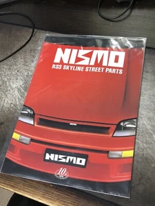 Rare Nismo R33 Skyline Street Parts Brochure Catalog - Picture 1 of 2