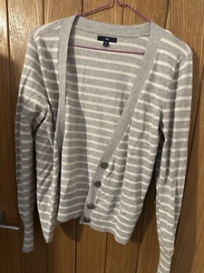 Neu Damen GAP Größe Small 8 10 gestreifte Strickjacke - Bild 1 von 5