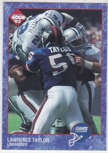 M) 1993 Collector's Edge Football Trading Card - Lawrence Taylor #149 - Bild 1 von 2