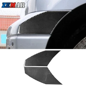 Cubierta del panel lateral del parachoques delantero de fibra de carbono para Toyota Tundra/Sequoia 07-13 - Imagen 1 de 10