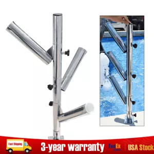 Baum Typ 3 Rutenhalter verstellbar Angelboot Rutenhalter Raketenwerfer - Bild 1 von 17