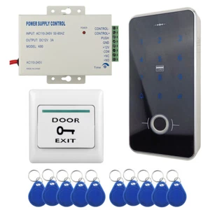 Fingerprint Access Control IC Tag Reader Writer Keypad 13.56MHz Security Entry - Picture 1 of 11