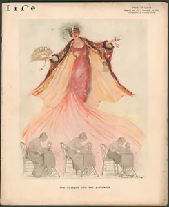 Life Magazine December 14 1916 Paul Stahr Art~Christmas Santa Claus Issue - Picture 1 of 7