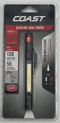 Магнитная светодиодная ручка Coast® G23 120 люмен двойной мощности с C.O.B. Небольшой светильник - Изображение 1 из 2