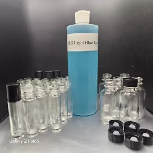 16 oz. concentrated scented body oil with free30pcs x roll on and 6x 1oz. bottle - Picture 1 of 4