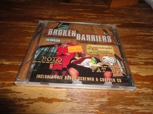 ROLO & FAT B. - Broken Barriers Texas Rap CD - 2 Disc Set Tum-Tum BIG TUCK Mac-T - Picture 1 of 2