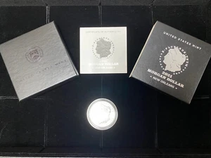 2021 Morgan Silver Dollar New Orleans U.S. Mint 21XD Privy Mark | BOX / COA - Picture 1 of 5