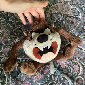 Taz Tasmanian Devil Vintage Plush 1994 6” Applause Looney Tunes Stuffed Animal - Picture 1 of 9