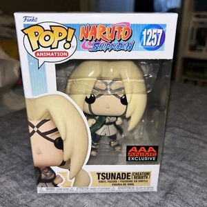 Funko Pop Naruto Shippuden Tsunade - Creation Rebirth AAA Anime Exclusive # 1257 - Picture 1 of 7