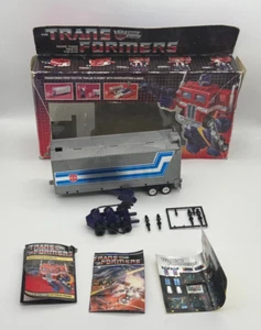 1980-1982 Transformers G1 OPTIMUS PRIME Hasbro No Cab Original Box and Papers - Picture 1 of 15
