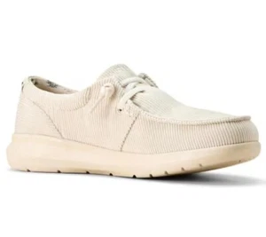 Ariat Women's Hilo Midway Casual Shoes - Cream Corduroy |10053698 - Picture 1 of 6