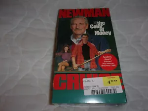 THE COLOR OF MONEY VHS NEW SEALED TOM CRUISE PAUL NEWMAN HUSTLER POOL 80'S DRAMA - Foto 1 di 7