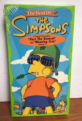 The Best of the Simpsons - V2 (VHS, 1997) Volume 2 Brand New Sealed Vintage Bart - Image 1 of 4