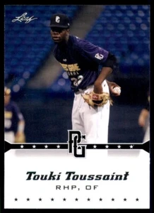Leaf Perfect Game #189 2013 Touki Toussaint - Imagen 1 de 2