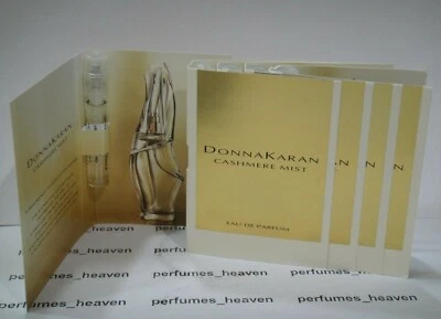 5 X Donna Karan кашемировый туман парфюмированная вода EDP 0,05 унц 1,5 мл спрей пробник флаконы - Изображение 1 из 2
