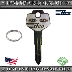 Replacement Key For Subaru & Nissan Vehicles Uncut Key Blade - X123 / DA25 - Picture 1 of 1