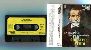 Verdi, Musikkassette, La Traviata (Opernquerschnitt), deutsch gesungen - Picture 1 of 1