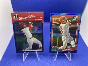2023 Donruss Masyn Winn 1990s Retro Blue+Rated Prospect Blue Mint - Picture 1 of 6