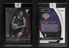 2020-21 Panini Flux Titan Rookies Immanuel Quickley #14 Rookie RC