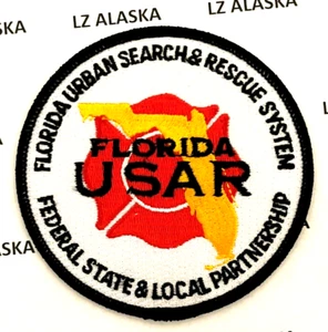 FLORIDA USAR URBAN SEARCH & RESCUE SYSTEM PATCH (EMS2) SAR SEARCH AND RESCUE - Bild 1 von 3