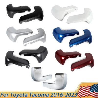 Rear Bumper End Caps For 2016-2023 Toyota Tacoma Set of 2 LH and RH Foto 1 de 4