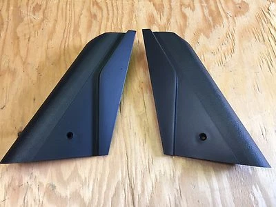 1969 1970 FORD MUSTANG MACH 1 COUGAR ПРИБОРНОЙ ПАНЕЛИ КОНЦА ОТДЕЛКИ Б/У ЧЕРНЫЙ C9ZB - Изображение 1 из 2