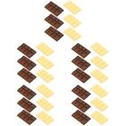  30 Pcs Tabletop Chocolate Decor Simulated DIY Accessories Ornaments