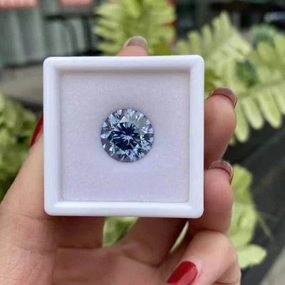 1 Ct Green Diamond Loose Round Cut VVS1 D Grade Gemstone e056 - Image 1 of 4