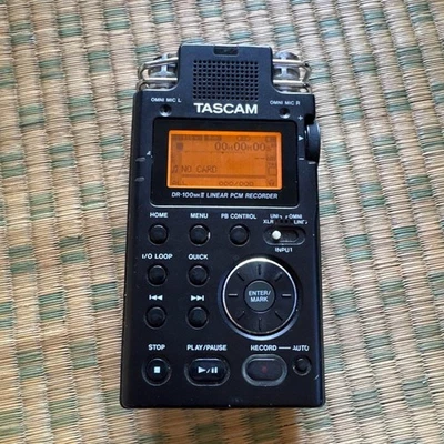 TASCAM DR-100mkII Linear PCM Portable Audio Recorder Professional Music Gear - Image 1 of 4