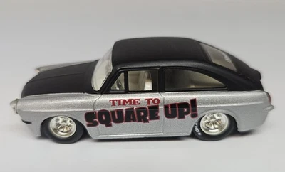 Volkswagon V-DUB 1965 VW 1600 TL Fastback Time to Square Up Jada 1:64 Free Ship - Image 1 of 4
