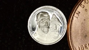 MINIATURE COIN 1913 RUSSIAN ROUBLE PROOF LIKE STERLING SILVER - Picture 1 of 2