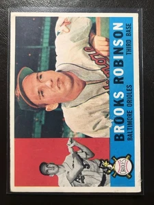Brooks Robinson 1960 Topps Vintage Baseball Card #28 NICE CLEAN! ORIOLES HOF - Bild 1 von 2