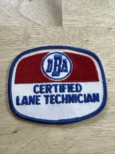 Vintage DBA Certified Lane Techniker Patch - Bild 1 von 6