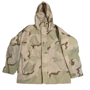 USGI Parka Cold Weather Desert Camo Jacket US Military Gr. Large Reg Hooded - Bild 1 von 19