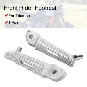 Front Footpegs For Triumph Trident 660 Tiger Sport 660 2021+ Daytona 660 2024+ - Picture 1 of 10