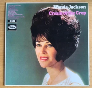 Wanda Jackson - Cream Of The Crop  Lp UK capitol /EMI  60s NM - Picture 1 of 2