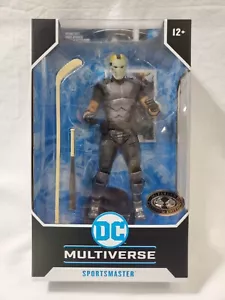 2024 DC Multiverse SPORTSMASTER McFarlane Toys Platinum Edition Chase Brand New! - Picture 1 of 6