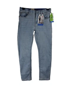 Levi's 502 Jeans Boy's Size 12 Regular Taper Stretch Blue Light Wash 26x27 NWT - Picture 1 of 8