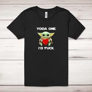 Yoda One Adult T-Shirt - Picture 1 of 13