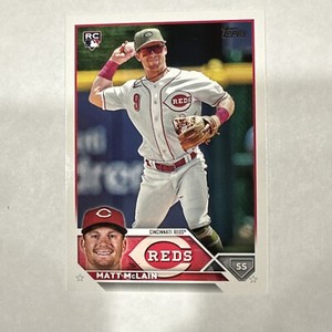 MATT MCLAIN 2023 TOPPS UPDATE SERIES RC CARD #US199 ROOKIE