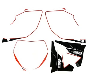 Nummernkit Untergründe Yamaha YZ 250F YZ 450F 06 - Bild 1 von 1