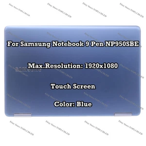 15" Samsung NoteBook 9 Pen NP950SBE-X01US FHD LCD Touch Screen Assembly Display - Picture 1 of 8